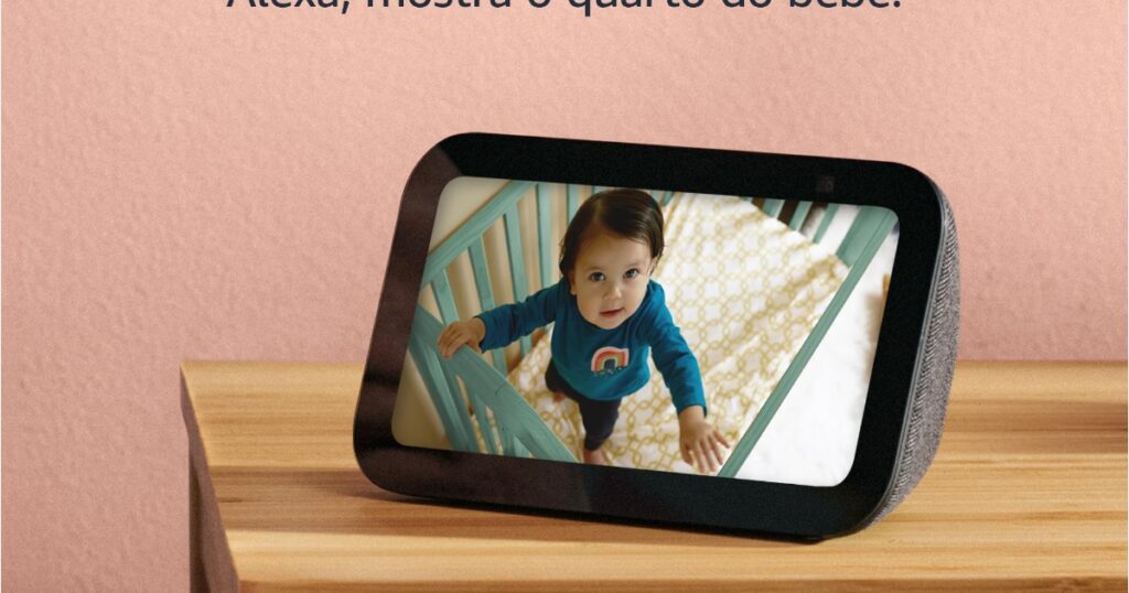 Echo Show 5 (3ª geração - 2023) | Smart display com Alexa, graves 2x mais potentes e som mais nítido | Cor Preta - Featured Image