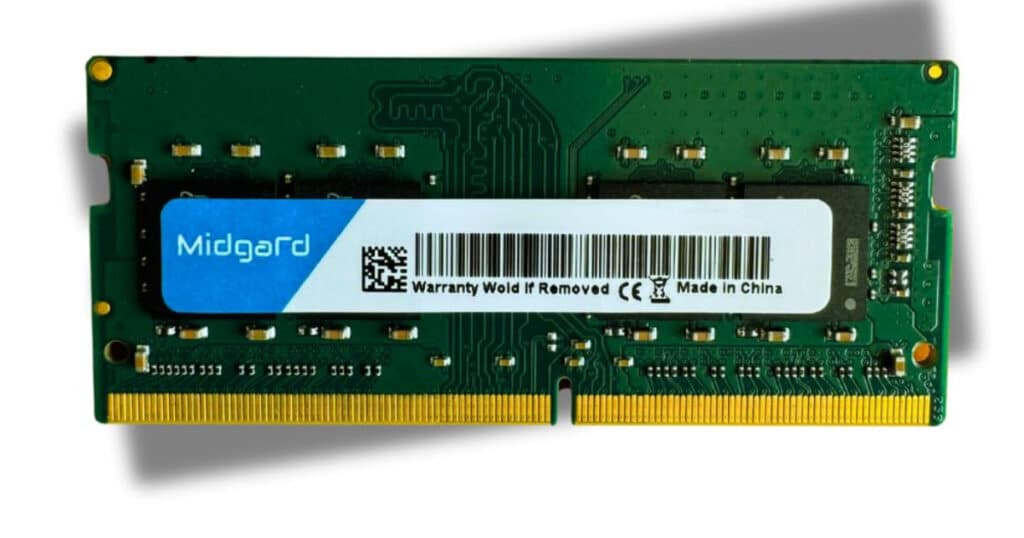 Memoria Midgard 16GB (1X16GB) DDR4 SODIMM 3200MHZ CL22 1,2V Para Notebook Laptop - Featured Image