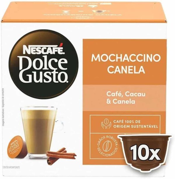 Nescafé Dolce Gusto Mochacinno Canela 10 Capsulas 172g - Image 3